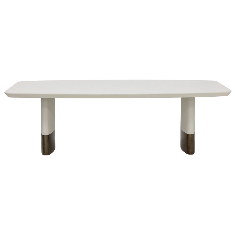 CALIDA DINING TABLE - 98" - Cream