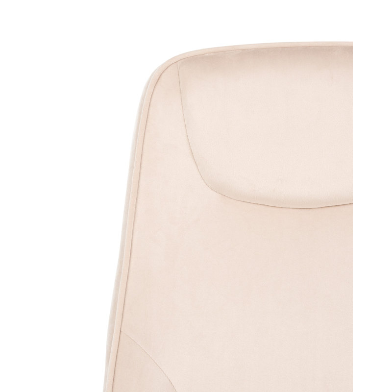 Beliani TITAN Velvet Office Chair