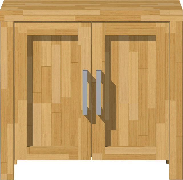 Base unit "Bali" in acacia