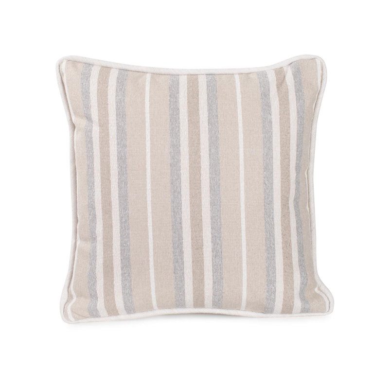 Coussin intérieur / extérieur Dune, Sable, H 20 po x l 20 po, Carré