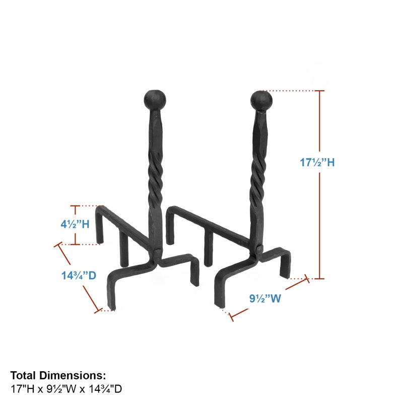 Davie Iron Andiron