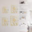 Décoration murale géométrique abstraite moderne géométrique semi-circulaire-124840279-124840280
