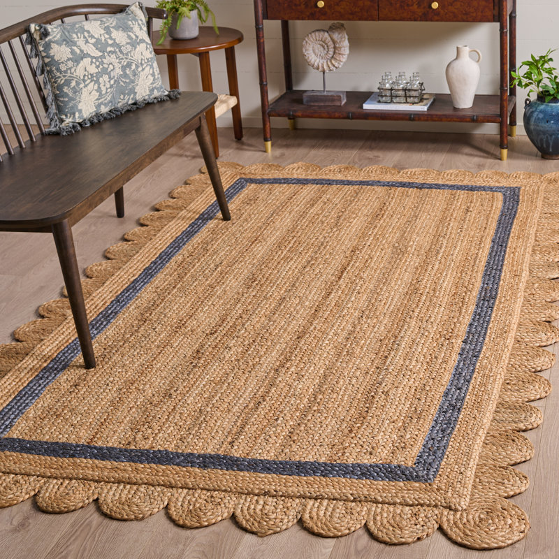 Inaki Jute/Sisal Area Rug, Rectangle 5' x 8'