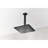 304 Stainless Steel Shower Head - High Rainfall Waterfall With Self Nozzles, Matte Black Finish, Full Body Shower, Compatible American Standard Rain Ultra-Thin Black, Covering, Works And Universal-124646488