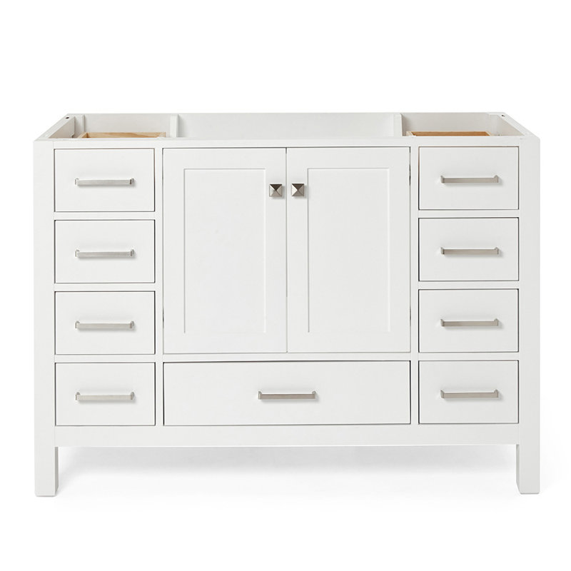 Panchuri 48'' Single Bathroom Vanity Base Only, White