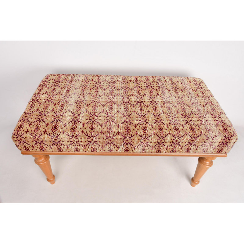 Banc de piano, banc de repose-pieds, banc de table de salle à manger, banc rembourré, banc de tapis turc, banc Kilim, banc de décoration intérieure, banc fabriqué à la main