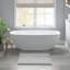 1 tapis de salle de bain réversible 100% coton touffeté à 3 000 g / m² 17 po x 24 po-118509929