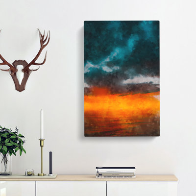 Sunset Over Catalina Island - Wrapped Canvas