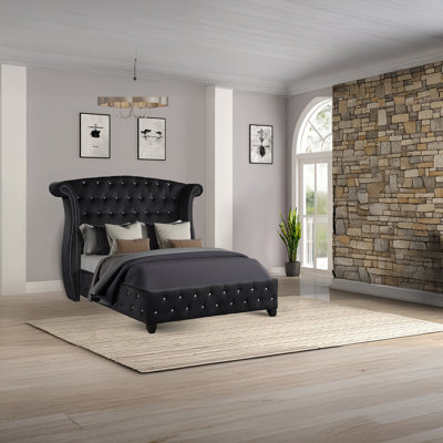 Ensemble de chambre à coucher rembourrée standard Rausch