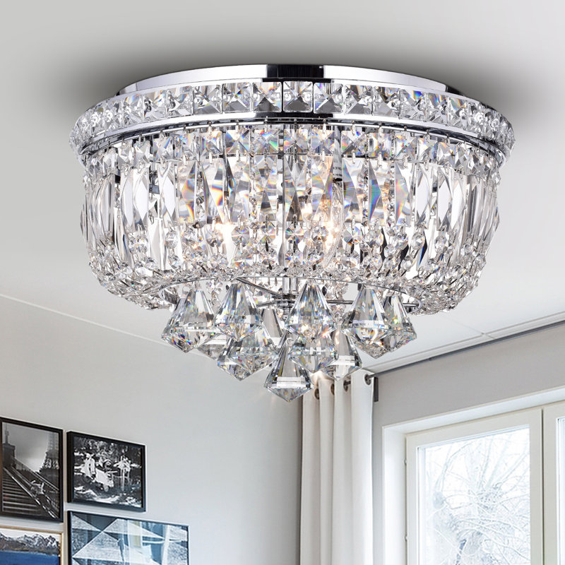 Jodi Crystal Flush Mount