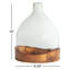 Cloche décorative en verre avec plateau en métal-469913897