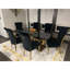 Chaise d'appoint en velours blanche Hrisula