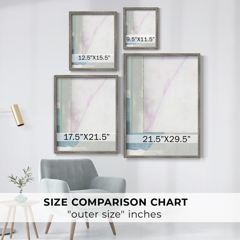 Reproduction encadrée Couturier III - bois massif, H 15 po x l 12 po
