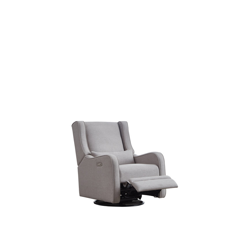 Upholstered Swivel Reclining Glider, Pearl River