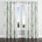 Country Farmhouse Window curtains - Floral Soft Bamboo Grommet Curtain - 1 Panel-1060919787-1060919791