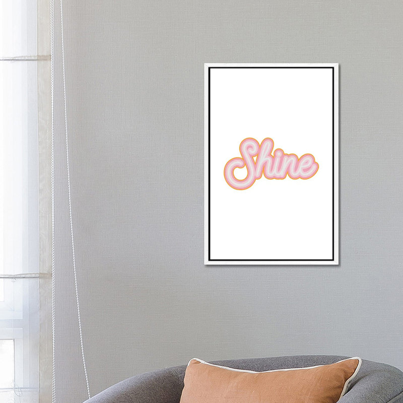 Shine by The Native State - Gallery-Wrapped Canvas Giclée on Canvas, White Framed, 66.04 cm H x 45.72 cm W