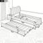 Lit plateforme tapissier Berber-1867514322-1867514323