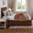 Madison Solid Wood Platform Bed with Matching Footboard & Storage Drawers -96140355-96140349