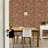 Clifford Red Urban Brick Wallpaper