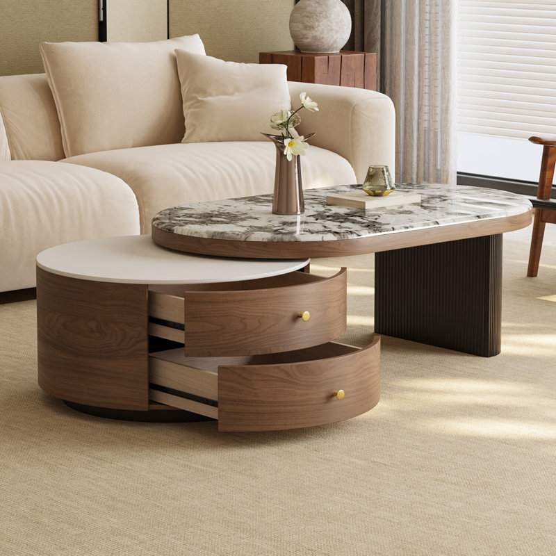 Table basse extensible Italian Retro