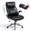 Chaise de bureau moderne pivotante rembourrée-297962273