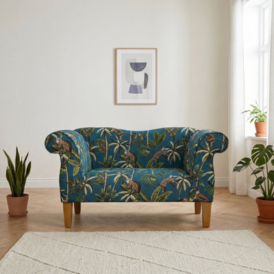 2 Seater Chaise Sofa Upholstered Made to Order Sofa