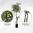 Handmade Artificial  Olive Tree with Real Wood