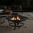Round Steel Wood Burning Fire Pit