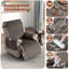 Housse pour fauteuil inclinable avec coussins en T en velours Wildee-1140713192-1140713199