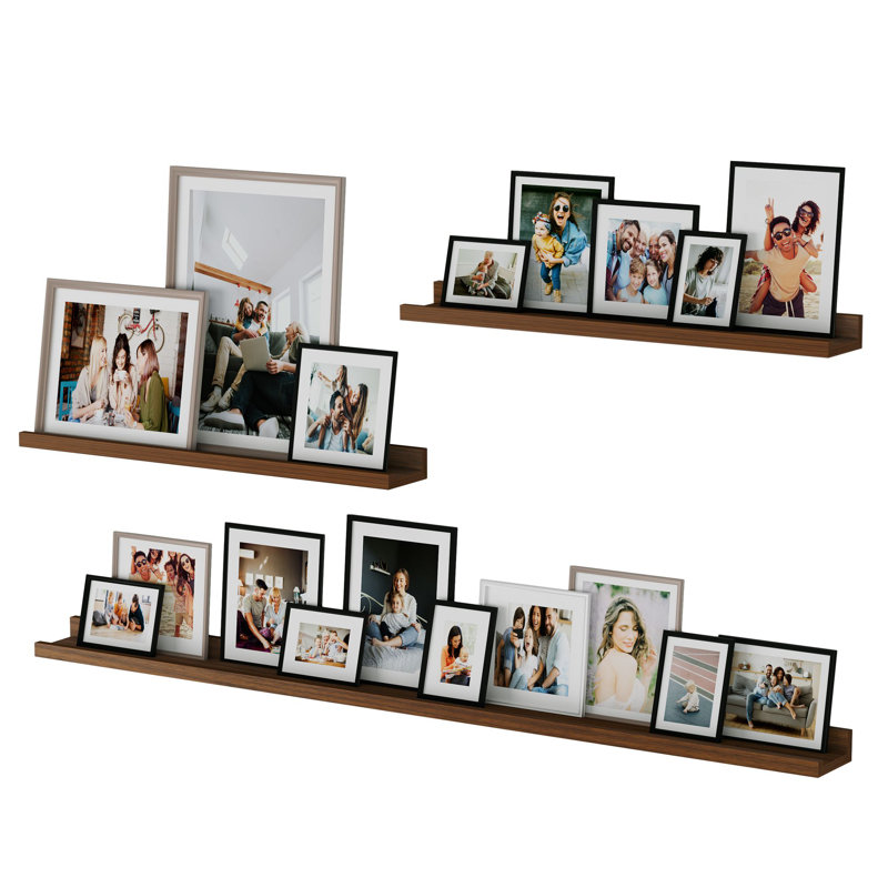 Preston 3 Piece Picture Ledge Wall Shelf