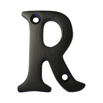 2'' H Brass House Letter