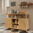 Bamboo sideboard