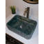 Lavabo de salle de bain rectangulaire en marbre 12,8 po Eden Bath