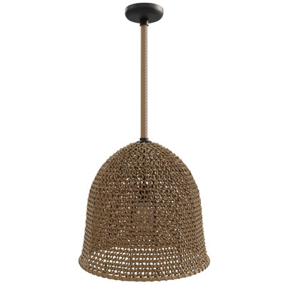 Luminaire suspendu Danikka Natrual
