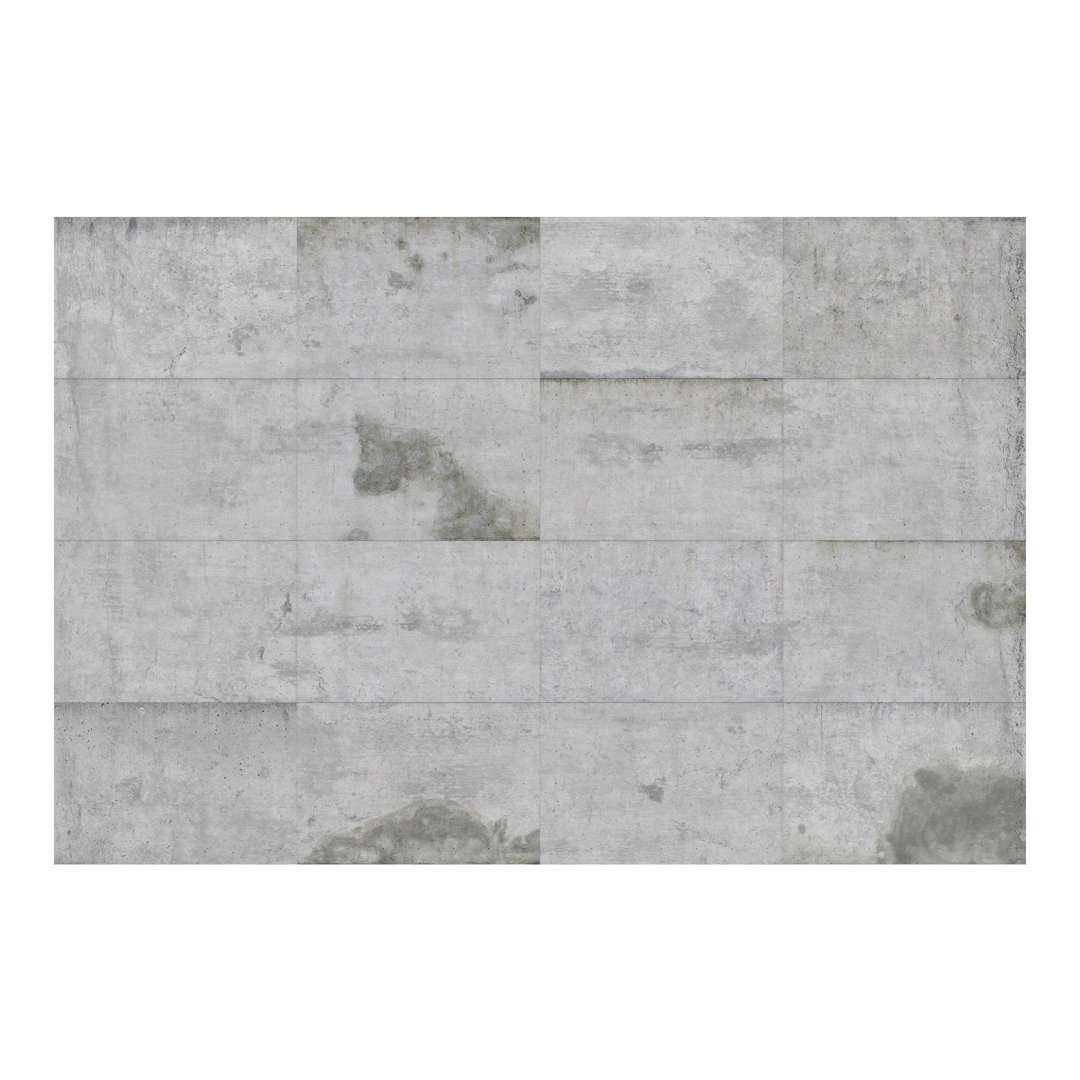 Large Concrete Slabs 3.2m x 480cm Wallpaper Roll