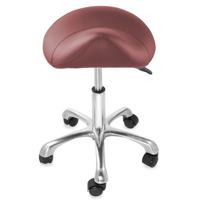 Height Adjustable Ergonomic Saddle Stool by Saloniture