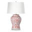 Briar Ceramic Table Lamp (Red)