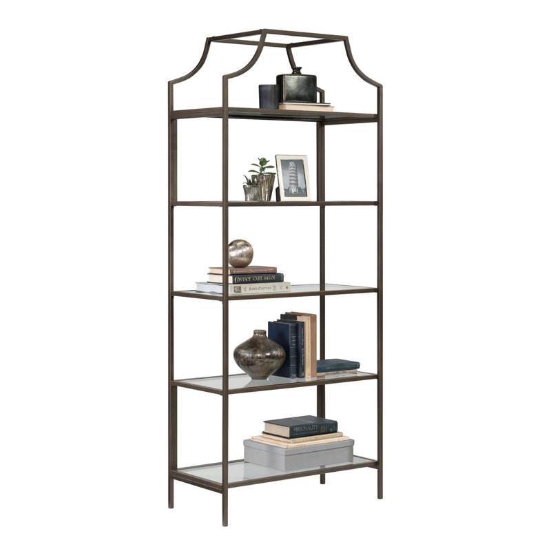 Bookcase, Brown Finish