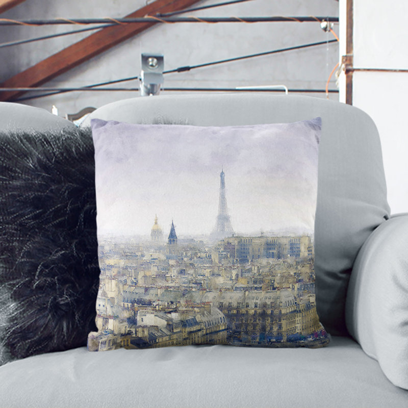 Square Throw Cushion, 40cm H x 40cm W x 15cm D