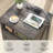 17 Inches Farmhouse Modern Nightstand With 2 Drawers And Built-In Outlets-826625104
