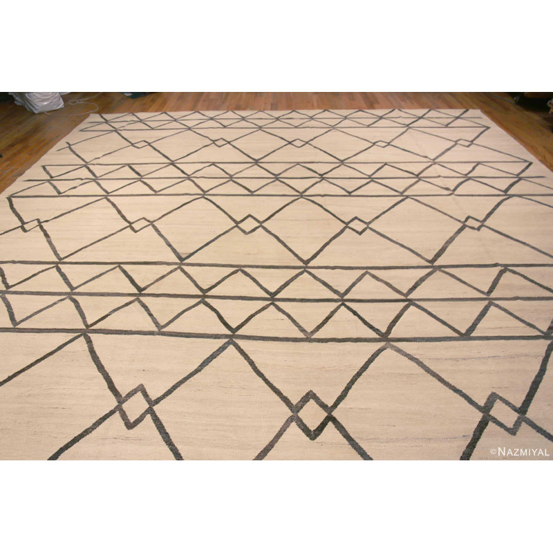 One-of-a-Kind 14'4 X 18'9" Flatweave Area Rug