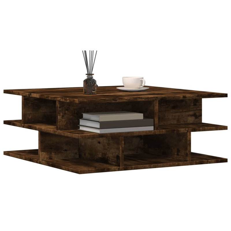 Pierina Frame Coffee Table, Smoked Oak
