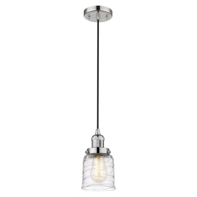 Saenz 1-Light Single Bell Pendant
