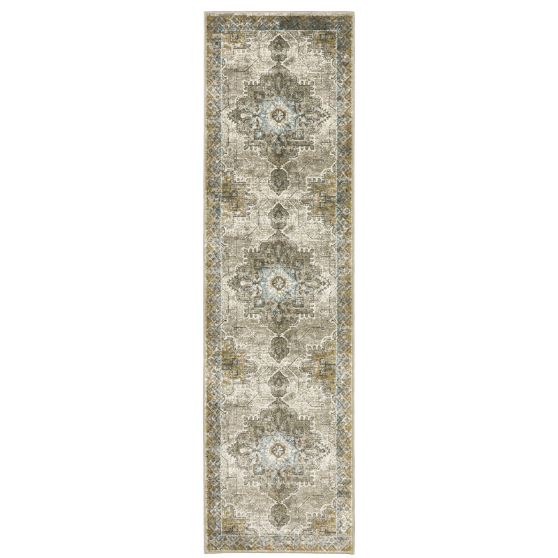 Marjeanne Oriental Indoor Rug, Runner 2'3" x 7'6"
