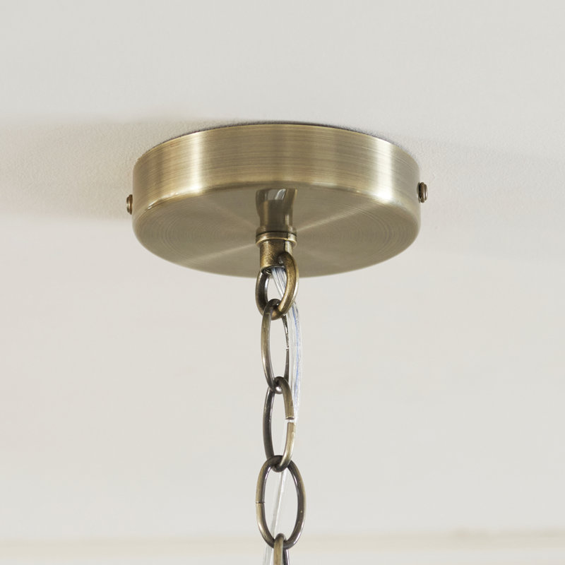 Anesty Scallop 3 - Light Drum Chandelier, 3