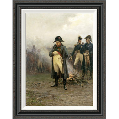 'Napoleon Bonaparte' by Ernest Crofts Framed Painting Print