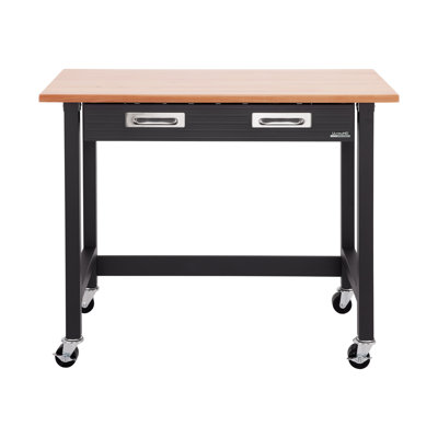 Seville Classics UltraHD 48" W Wood Top Workbench with Wheels