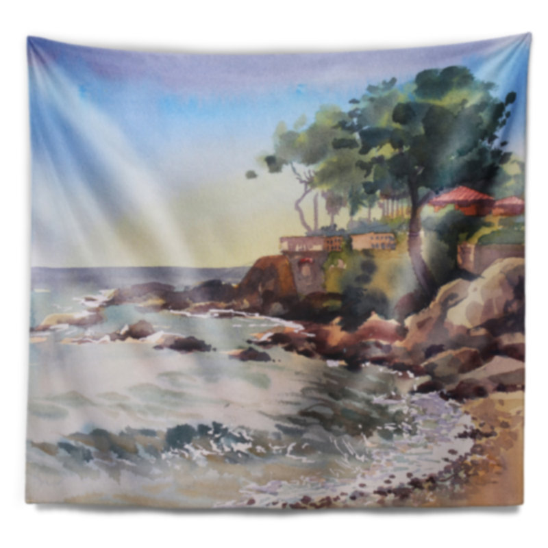 Polyester Tapestry, 32" H x 39" W