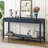 60-Inch Painted Wooden Console Table With 3 Drawers And Storage Shelf, For Entryways And Living Rooms-759107050