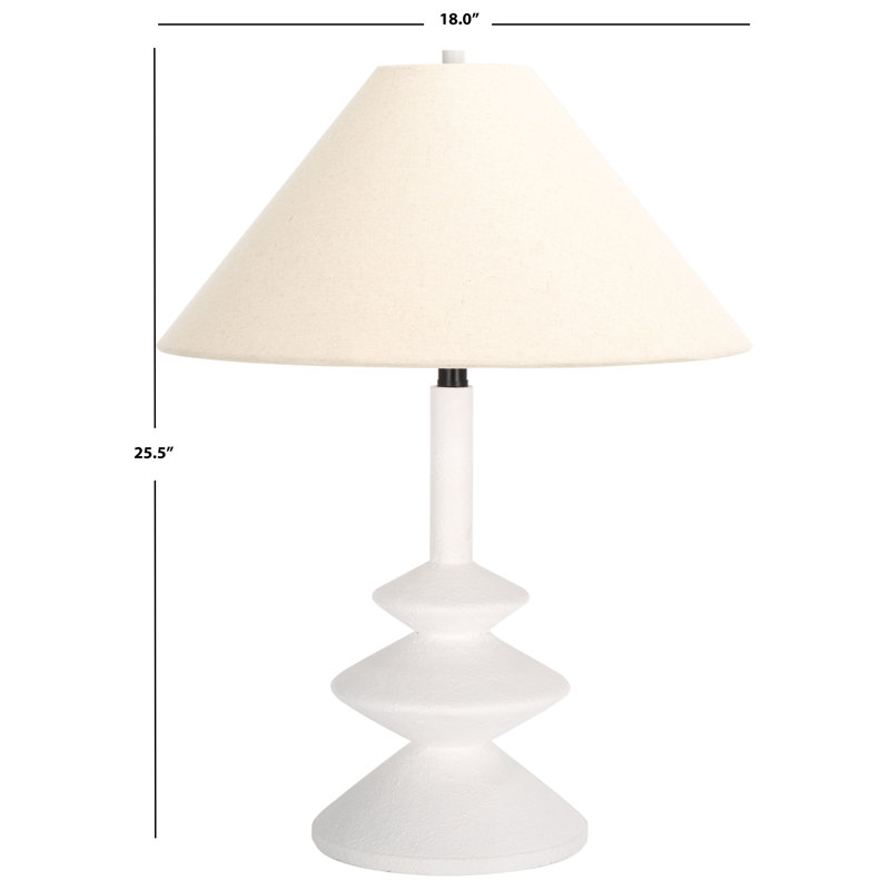 Lampe de table en polyrésine 25,5 po Byler